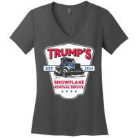 Trumps Snowflake Removal Service Est 2024 Women's V-Neck T-Shirt