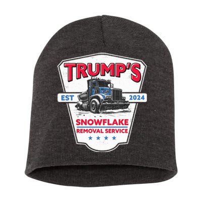 Trumps Snowflake Removal Service Est 2024 Short Acrylic Beanie