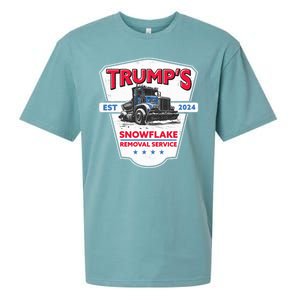 Trumps Snowflake Removal Service Est 2024 Sueded Cloud Jersey T-Shirt