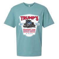 Trumps Snowflake Removal Service Est 2024 Sueded Cloud Jersey T-Shirt