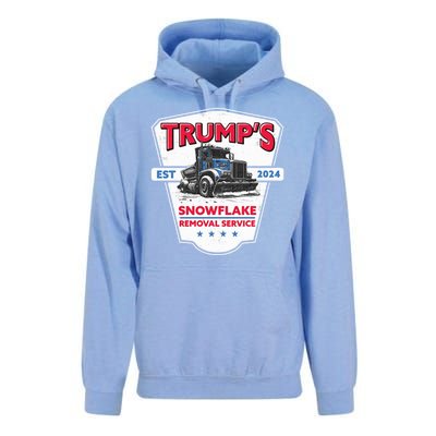 Trumps Snowflake Removal Service Est 2024 Unisex Surf Hoodie