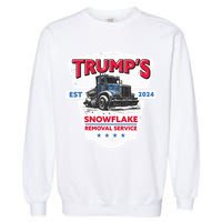 Trumps Snowflake Removal Service Est 2024 Garment-Dyed Sweatshirt