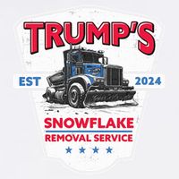 Trumps Snowflake Removal Service Est 2024 Garment-Dyed Sweatshirt