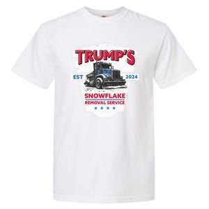 Trumps Snowflake Removal Service Est 2024 Garment-Dyed Heavyweight T-Shirt