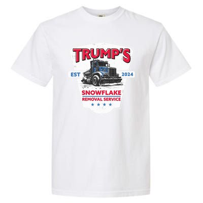 Trumps Snowflake Removal Service Est 2024 Garment-Dyed Heavyweight T-Shirt