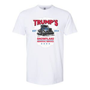 Trumps Snowflake Removal Service Est 2024 Softstyle CVC T-Shirt