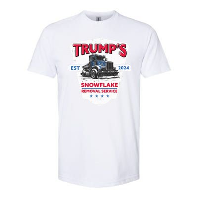 Trumps Snowflake Removal Service Est 2024 Softstyle CVC T-Shirt