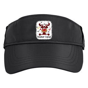 Teacher Squad Reindeer Funny Christmas Xmas Gift Adult Drive Performance Visor