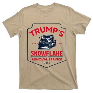 TrumpS Snowflake Removal Service Funny Trump 2024 T-Shirt