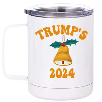 TrumpS Snowflake Removal Service Funny Trump 2024 12 oz Stainless Steel Tumbler Cup