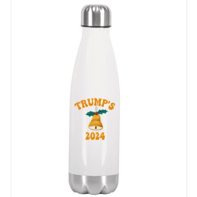 TrumpS Snowflake Removal Service Funny Trump 2024 Stainless Steel Insulated Water Bottle