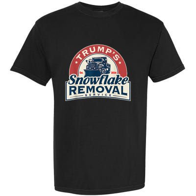 TrumpS Snowflake Removal Service Funny Trump 2024 Garment-Dyed Heavyweight T-Shirt