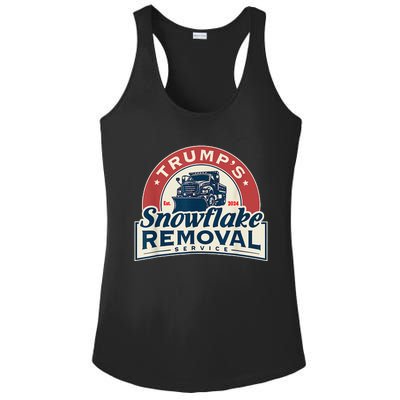 TrumpS Snowflake Removal Service Funny Trump 2024 Ladies PosiCharge Competitor Racerback Tank