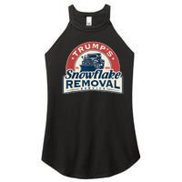 TrumpS Snowflake Removal Service Funny Trump 2024 Women's Perfect Tri Rocker Tank