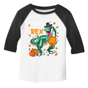 Turkey Saurus Rex Dinosaur T Rex Thanksgiving Pumpkin Gift Toddler Fine Jersey T-Shirt