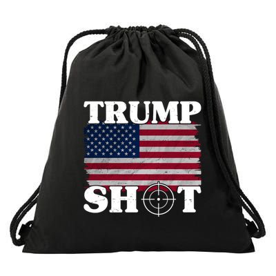 Trump Shot Rally Failed Shots Fired Assassination Drawstring Bag