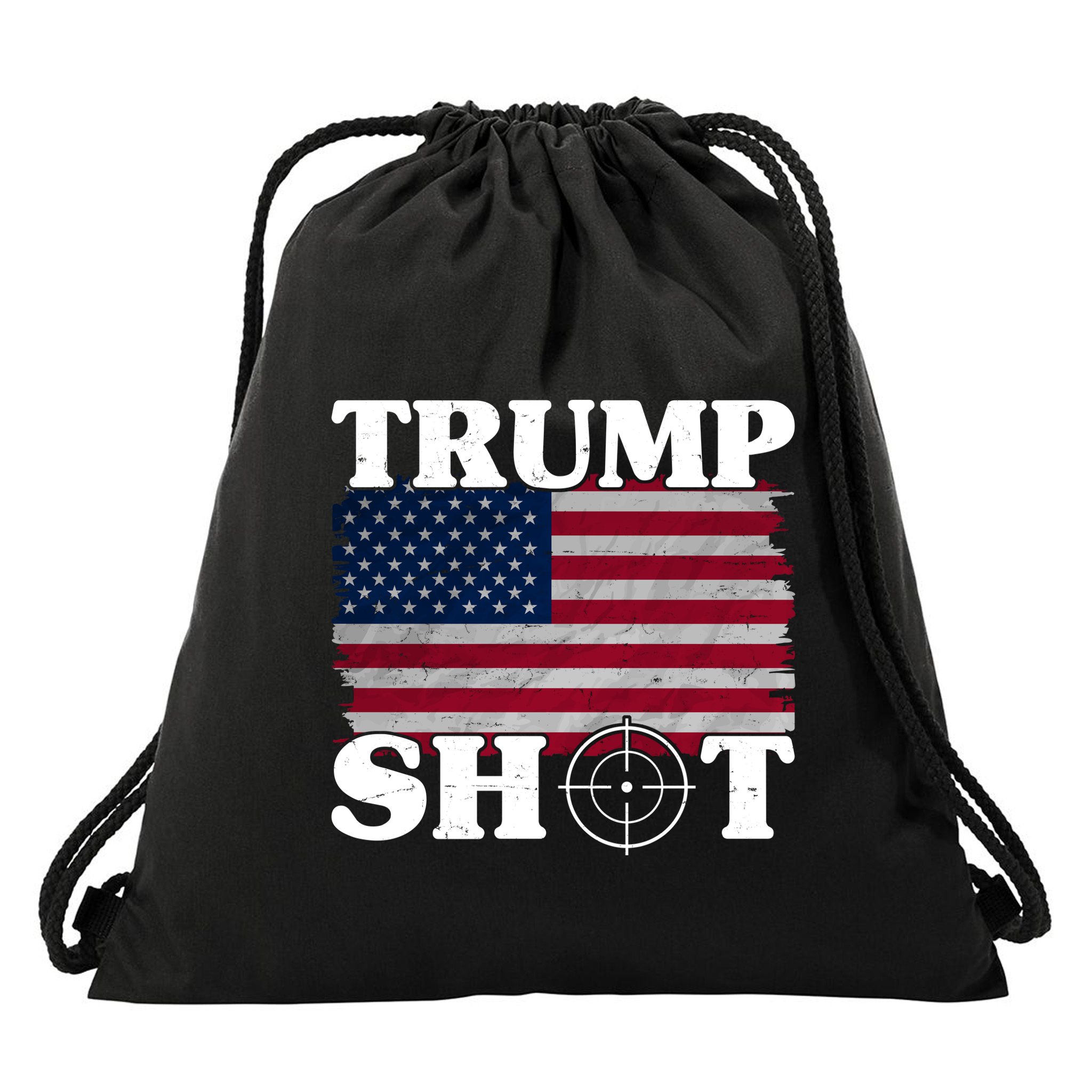 Trump Shot Rally Failed Shots Fired Assassination Drawstring Bag