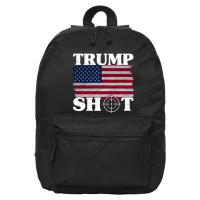 Trump Shot Rally Failed Shots Fired Assassination 16 in Basic Backpack