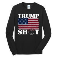 Trump Shot Rally Failed Shots Fired Assassination Tall Long Sleeve T-Shirt