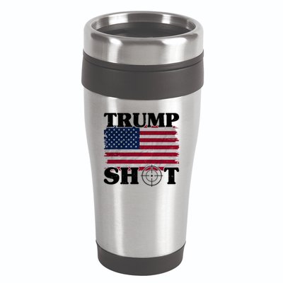 Trump Shot Rally Failed Shots Fired Assassination 16oz Travel Tumbler