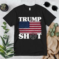 Trump Shot Rally Failed Shots Fired Assassination Premium T-Shirt