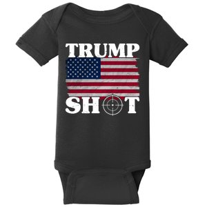 Trump Shot Rally Failed Shots Fired Assassination Baby Bodysuit