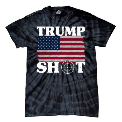 Trump Shot Rally Failed Shots Fired Assassination Tie-Dye T-Shirt