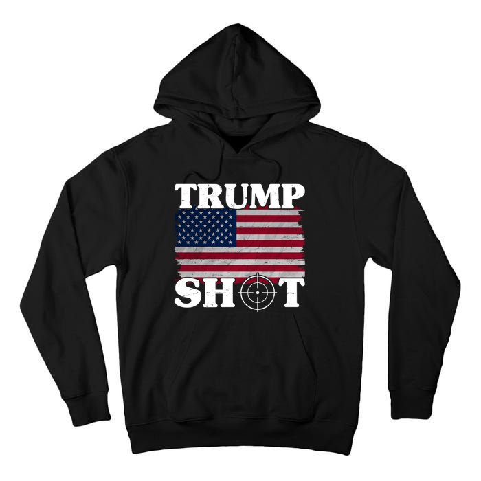 Trump Shot Rally Failed Shots Fired Assassination Tall Hoodie