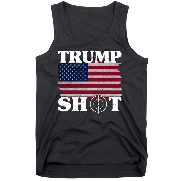 Trump Shot Rally Failed Shots Fired Assassination Tank Top