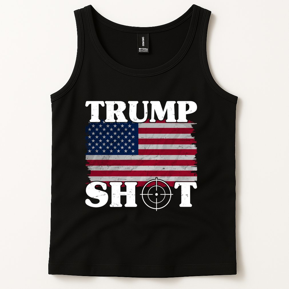 Trump Shot Rally Failed Shots Fired Assassination Tank Top