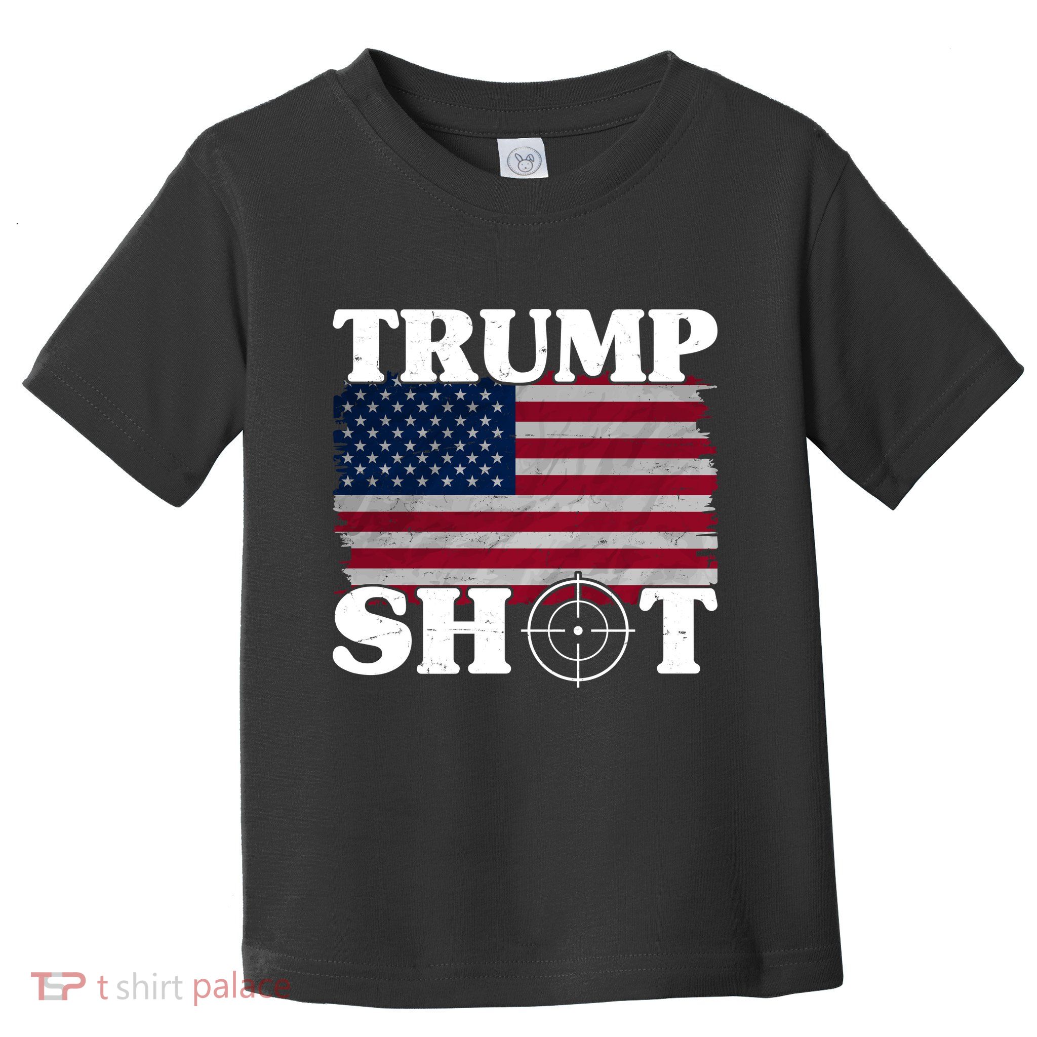 Trump Shot Rally Failed Shots Fired Assassination Toddler T-Shirt