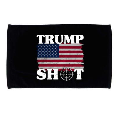 Trump Shot Rally Failed Shots Fired Assassination Microfiber Hand Towel