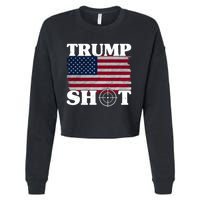 Trump Shot Rally Failed Shots Fired Assassination Cropped Pullover Crew
