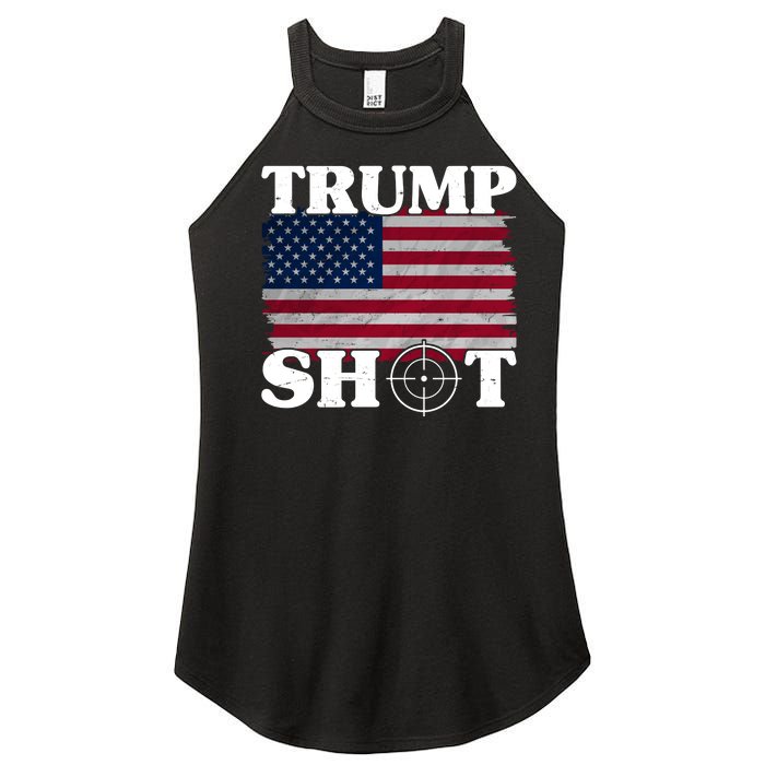 Trump Shot Rally Failed Shots Fired Assassination Women's Perfect Tri Rocker Tank