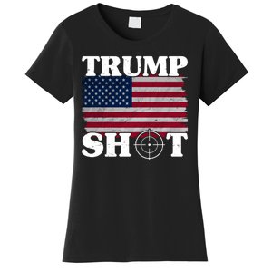 Trump Shot Rally Failed Shots Fired Assassination Women's T-Shirt