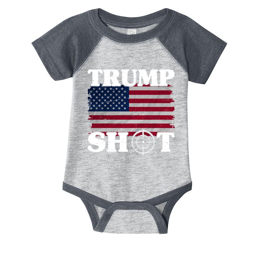 Trump Shot Rally Failed Shots Fired Assassination Infant Baby Jersey Bodysuit