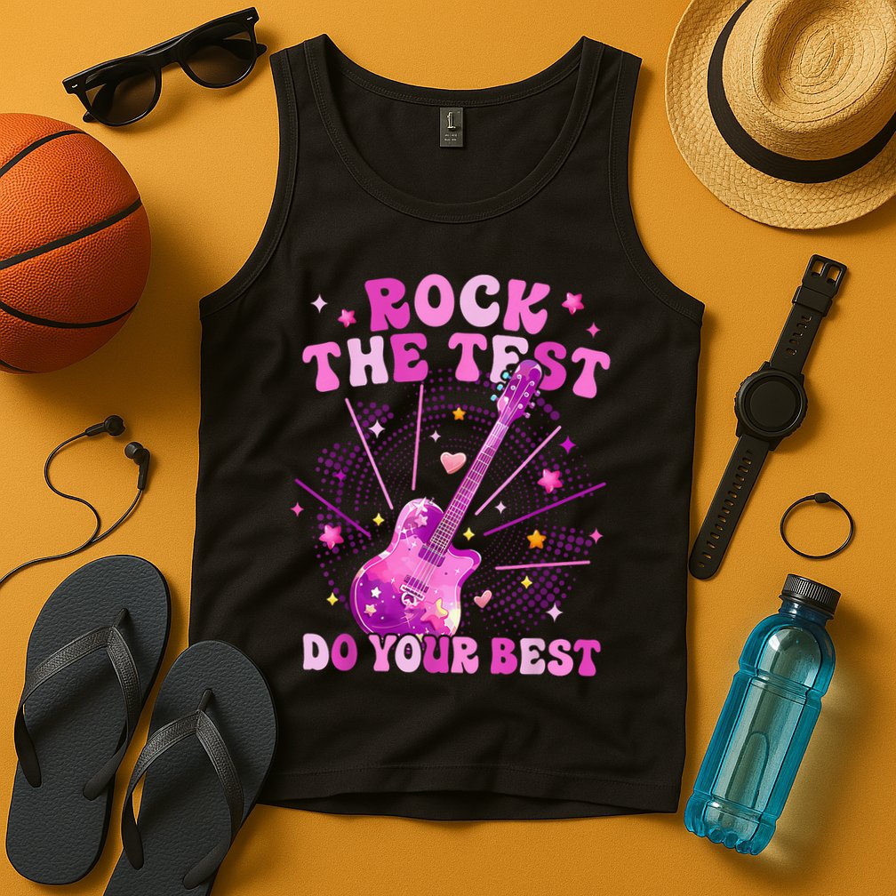 Teachers Students Rock The Test Do You Best Tank Top