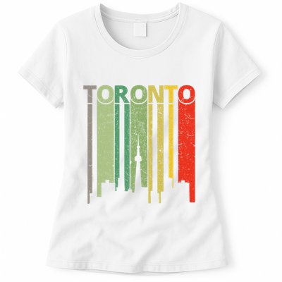 Toronto Skyline Retro Toronto Womens T-Shirt