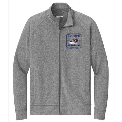 TrumpS Snowflake Removal Service Funny Trump 2024 Stretch Full-Zip Cadet Jacket