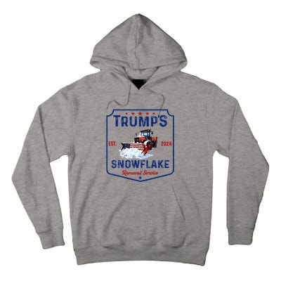 TrumpS Snowflake Removal Service Funny Trump 2024 Tall Hoodie