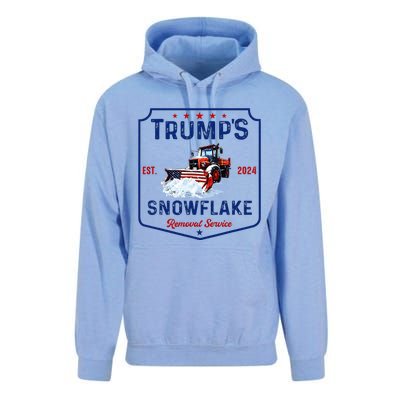 TrumpS Snowflake Removal Service Funny Trump 2024 Unisex Surf Hoodie