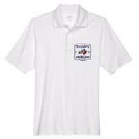 TrumpS Snowflake Removal Service Funny Trump 2024 Men's Origin Performance Pique Polo