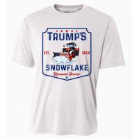 TrumpS Snowflake Removal Service Funny Trump 2024 Cooling Performance Crew T-Shirt