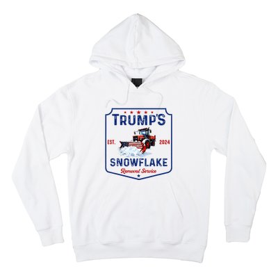 TrumpS Snowflake Removal Service Funny Trump 2024 Hoodie