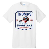 TrumpS Snowflake Removal Service Funny Trump 2024 Tall T-Shirt