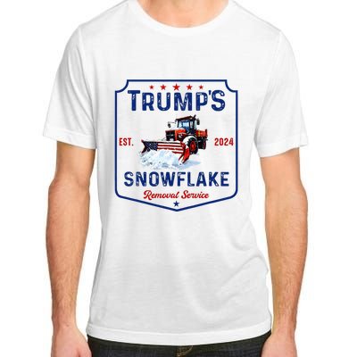 TrumpS Snowflake Removal Service Funny Trump 2024 Adult ChromaSoft Performance T-Shirt