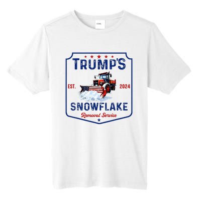 TrumpS Snowflake Removal Service Funny Trump 2024 Tall Fusion ChromaSoft Performance T-Shirt