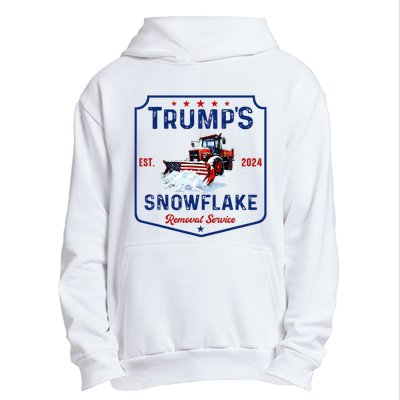 TrumpS Snowflake Removal Service Funny Trump 2024 Urban Pullover Hoodie