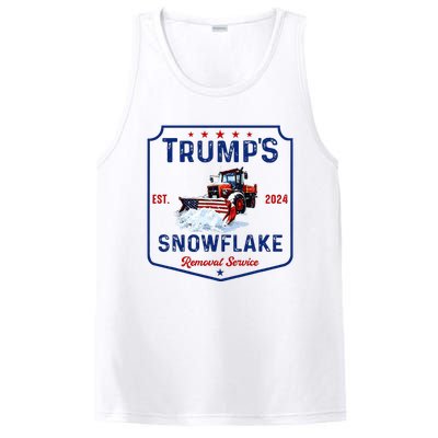 TrumpS Snowflake Removal Service Funny Trump 2024 PosiCharge Competitor Tank