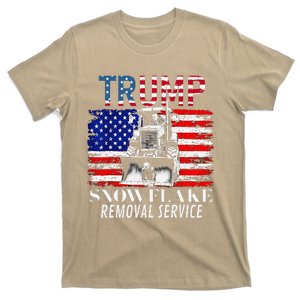 TrumpS Snowflake Removal Service Funny Donald Trump 2024 T-Shirt